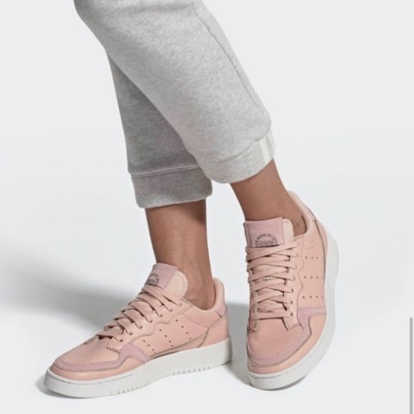 adidas SUPERCOURT Shoes in Vapour Pink  Stylish and Chick Size 7.5 - Picture 7 of 9